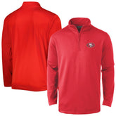 San Francisco 49ers Dunbrooke All-Star Tech Quarter-Zip Top - Scarlet for sale