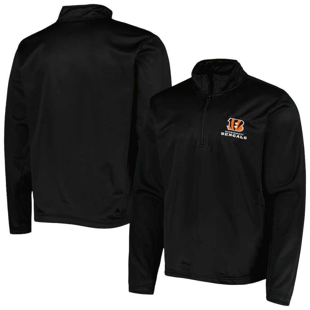 Cincinnati Bengals Dunbrooke All-Star Tech Quarter-Zip Top - Black on sale