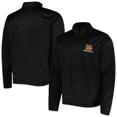 Cincinnati Bengals Dunbrooke All-Star Tech Quarter-Zip Top - Black on sale