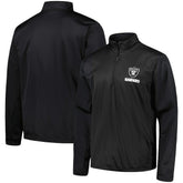 Las Vegas Raiders Dunbrooke All-Star Tech Quarter-Zip Top - Black for sale