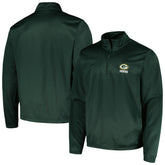 Green Bay Packers Dunbrooke All-Star Tech Quarter-Zip Top - Green on sale