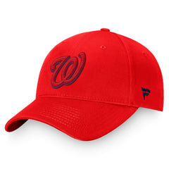 Washington Nationals Fundamental Shadow Snapback Hat - Red