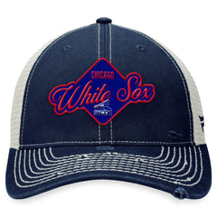 Chicago White Sox Heritage Trucker Snapback Hat - Navy