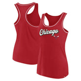 Chicago Bulls Women's Wordmark Logo Racerback Tank Top sale - Red | Fanatics outlet