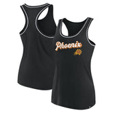 Phoenix Suns Women's Wordmark Logo Racerback Tank Top - Black | Fanatics outlet