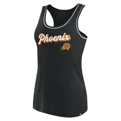 Phoenix Suns Women's Wordmark Logo Racerback Tank Top - Black | Fanatics outlet