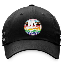 New York Islanders Fanatics Team Logo Pride Adjustable Hat Black