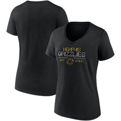 Memphis Grizzlies Women's Hometown Collection Grit Grind V-Neck T-Shirt - Black | Fanatics discount