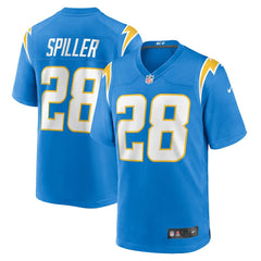 Isaiah Spiller Los Angeles Chargers Game Jersey - Powder Blue | Nike on sale