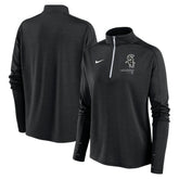 Chicago White Sox Women's Pacer Quarter-Zip Top - Black | Nike