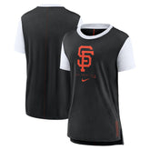 San Francisco Giants Women's Local Touch Fashion Top - Black | Nike