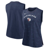 Cleveland Guardians Women's Muscle Play Tank Top - Navy | Nike