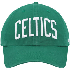 Boston Celtics '47 Clean Up Wordmark Adjustable Hat - Kelly Green | 47 brand for sale
