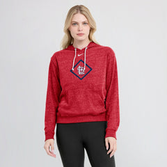 St. Louis Cardinals Women's Diamond Icon Gym Vintage Lightweight Hooded Top - Red | Nike