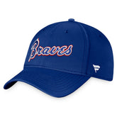 Atlanta Braves Cooperstown Core Flex Hat - Royal