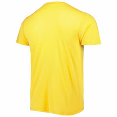 Justin Herbert Los Angeles Chargers Homage Unisex NFL Blitz Player Tri-Blend T-Shirt - Heather Gold cheap