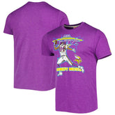 Randy Moss Minnesota Vikings Homage Unisex NFL Blitz Retired Player Tri-Blend T-Shirt - Heathered Purple outlet