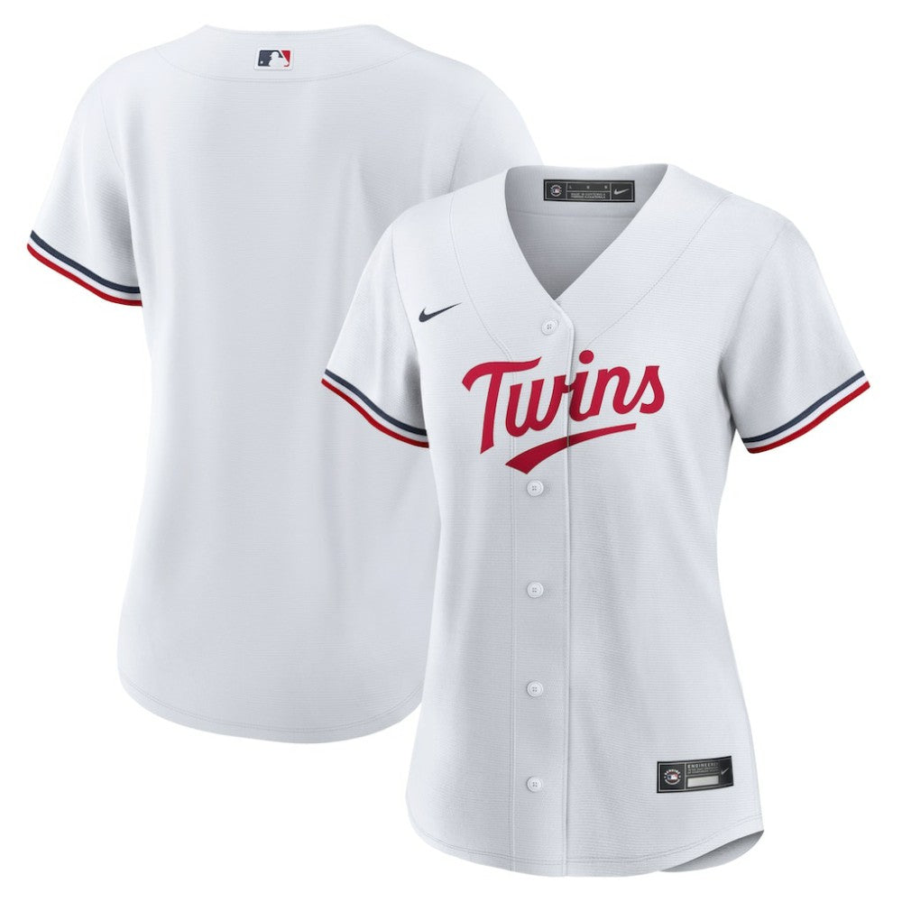 Minnesota Twins Women's Home Replica Team Logo Jersey - White | Nike