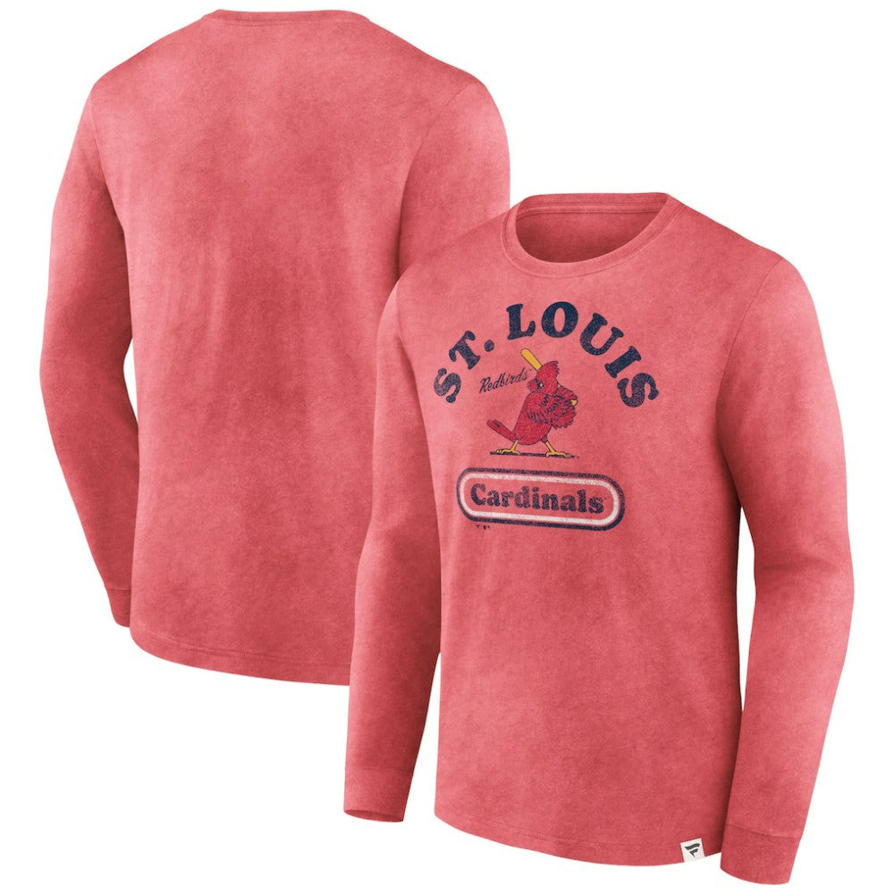 St. Louis Cardinals Circus Catch Long Sleeve T-Shirt - Red