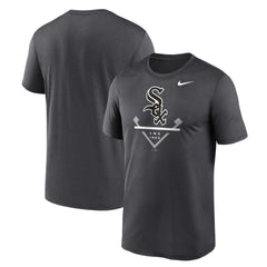 Chicago White Sox Big & Tall Icon Legend Performance T-Shirt - Anthracite | Nike