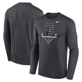 San Francisco Giants Icon Legend Performance Long Sleeve T-Shirt - Anthracite | Nike