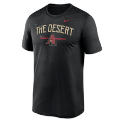 Arizona Diamondbacks Local Legend Practice Performace T-Shirt - Black | Nike