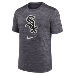 Chicago White Sox Logo Velocity Performance T-Shirt - Black | Nike