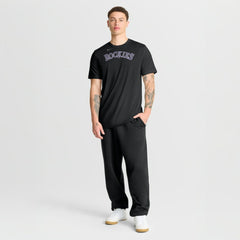 Colorado Rockies New Legend Wordmark Dri-FIT T-Shirt - Black | Nike