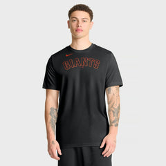 San Francisco Giants New Legend Wordmark Dri-FIT T-Shirt - Black | Nike
