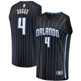 Jalen Suggs Orlando Magic Youth 2021/22 Fast Break Replica Jersey - Icon Edition - Black | Fanatics cheap