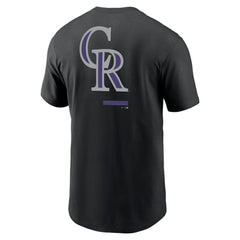 Colorado Rockies Over the Shoulder T-Shirt - Black | Nike