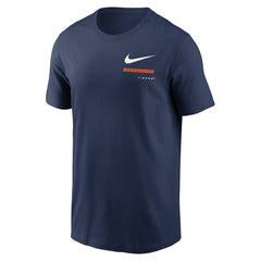 Detroit Tigers Over the Shoulder T-Shirt - Navy | Nike