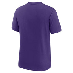 Tampa Bay Rays Rewind Retro Tri-Blend T-Shirt - Purple | Nike