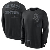 Chicago White Sox Statement Ball Game Fleece Pullover Sweatshirt - Black | Nike