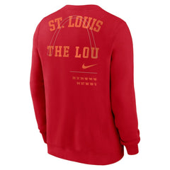 St. Louis Cardinals Statement Ball Game Fleece Pullover Sweatshirt - Red | Nike