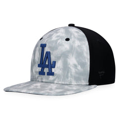 Los Angeles Dodgers Majestic Smoke Dye Snapback Hat - Gray