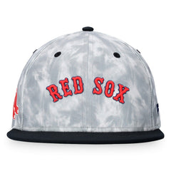Boston Red Sox Smoke Dye Fitted Hat - Black/White