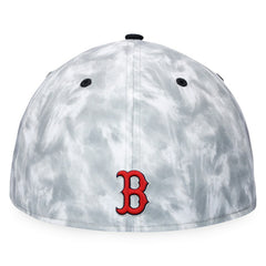 Boston Red Sox Smoke Dye Fitted Hat - Black/White