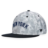 New York Yankees Smoke Dye Fitted Hat - Black/White