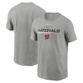 Washington Nationals Team Engineered Performance T-Shirt - Heather Gray | Nike