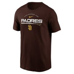 San Diego Padres Team Engineered Performance T-Shirt - Brown | Nike