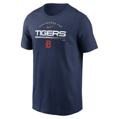 Detroit Tigers Team Engineered Performance T-Shirt - Navy | Nike