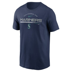 Seattle Mariners Team Engineered Performance T-Shirt - Navy | Nike
