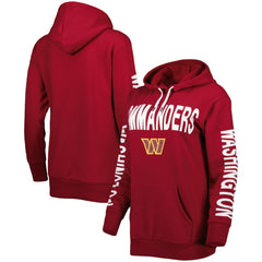 Washington Commanders G-III 4Her by Carl Banks Women's Extra Point Pullover Hoodie - Burgundy cheap
