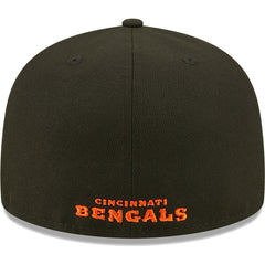 Cincinnati Bengals New Era Flawless 59FIFTY Fitted Hat - Black online
