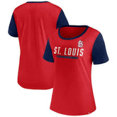St. Louis Cardinals Women's Mound T-Shirt - Red