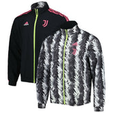 Juventus 2022/23 On-Field Team Logo Anthem Reversible Full-Zip Jacket - Black | Adidas on sale