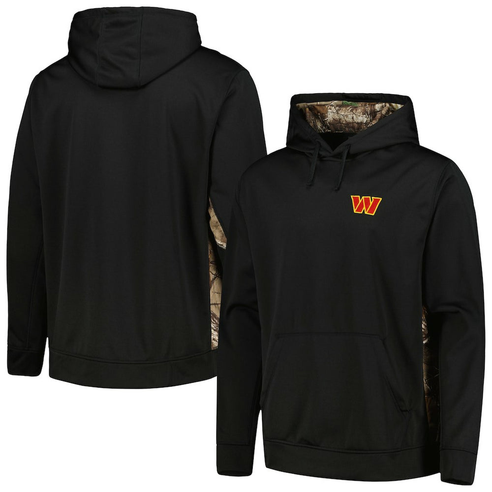 Washington Commanders Dunbrooke Logo Ranger Pullover Hoodie - Black/Realtree Camo on sale