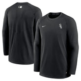 Chicago White Sox Authentic Collection Logo Performance Long Sleeve T-Shirt - Black | Nike
