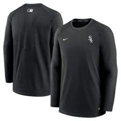 Chicago White Sox Authentic Collection Logo Performance Long Sleeve T-Shirt - Black | Nike